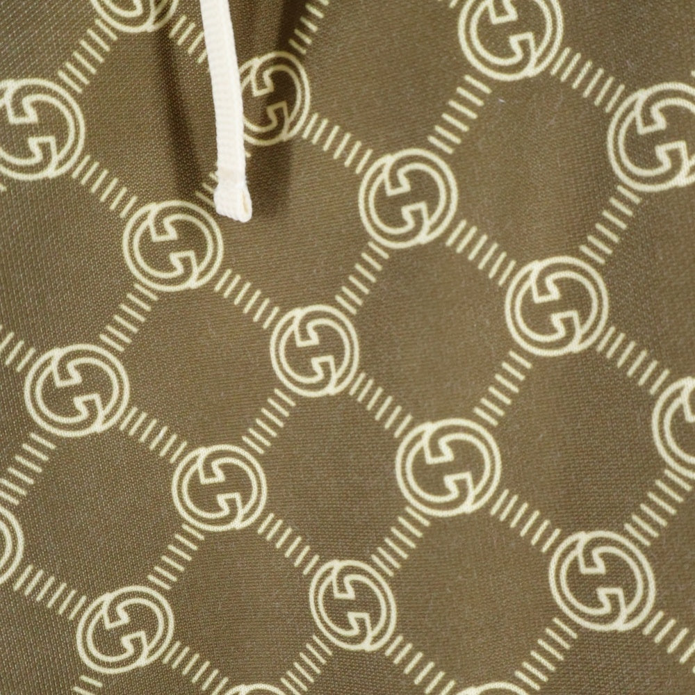 GUCCI(グッチ) インターロッキングG 総柄 シェリーライン スナップ