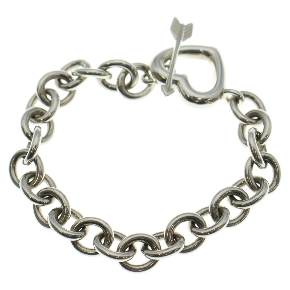 値下げTIFFANY&Co.ティファニーハートヴィンテージブレスレットSV925 TIFFANY&Co.ティファニーハートヴィンテージブレスレットSV925