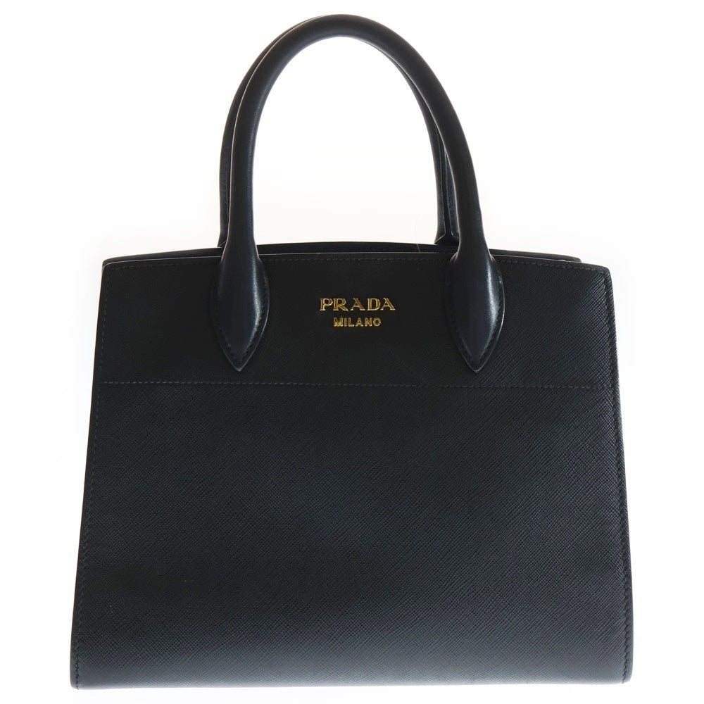 PRADA(プラダ) ビブリオテーク ハンドバッグ トートバッグ バイカラー 