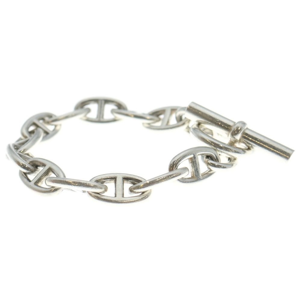 HERMES(エルメス) VINTAGE Chaine dAncre TGM ヴィンテージ シェーヌダンクル TGM マルジェラ期 13コマ チェーンブレスレット シルバー
