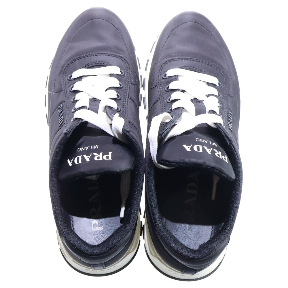 PRADA RENYLON（リナイロン）スニーカー　size36 PRADA(プラダ) RE-NYLON リナイロン ロゴプレート レースアップ