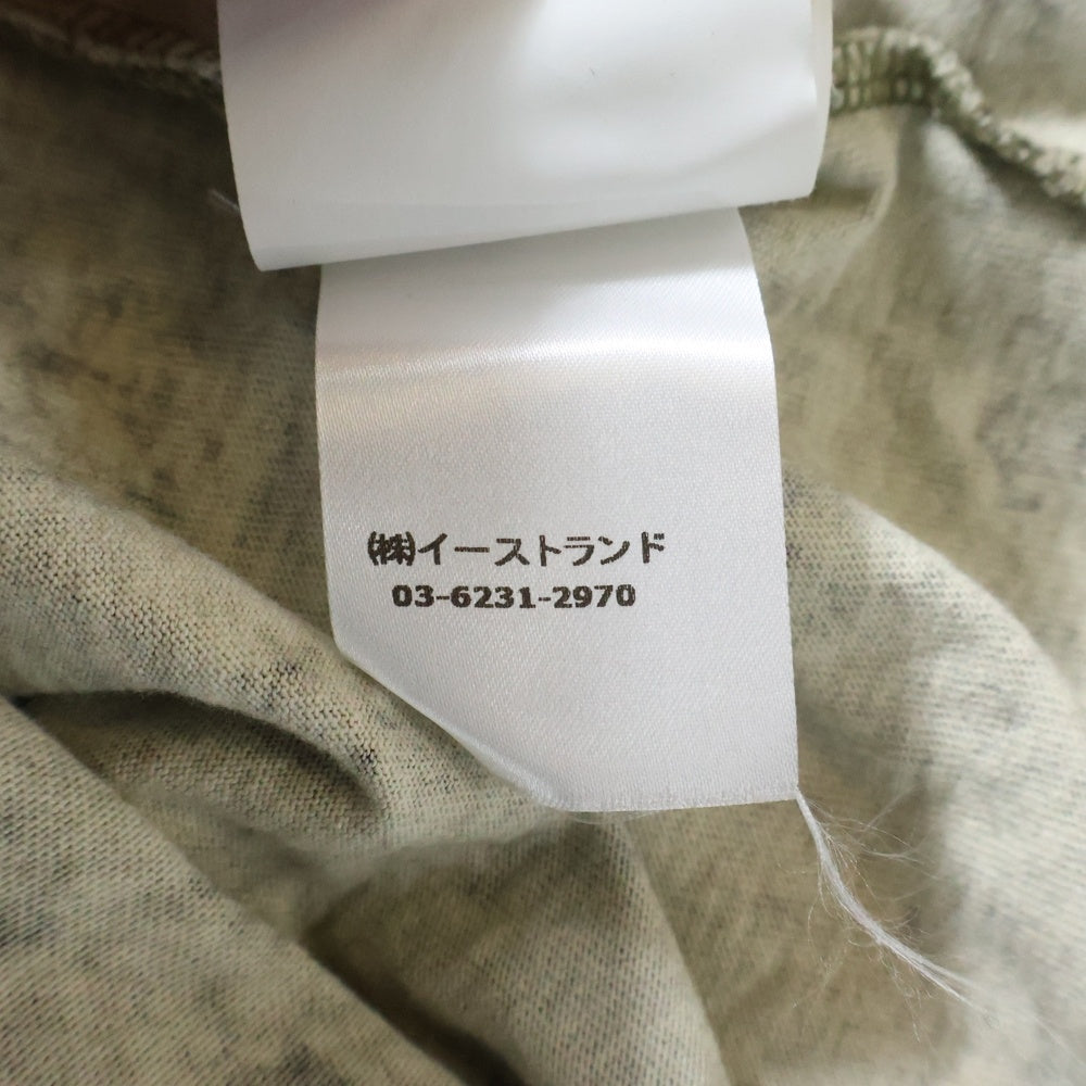 OFF-WHITE(オフホワイト) 19ss REAL CAMOU OVER TEE リアルツリーカモ クルーネックTシャツ カーキ コットン