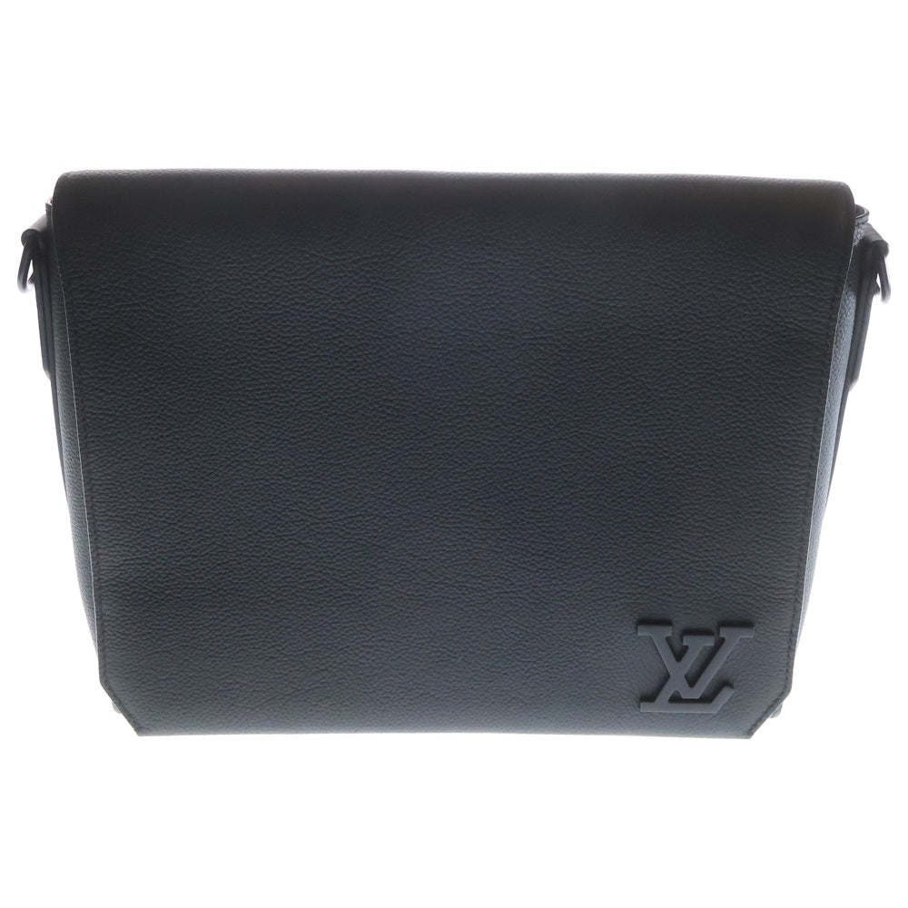 LOUIS VUITTON(ルイヴィトン) アエログラム テイクオフ・メッセンジャー ショルダーバッグ ブラック レザー M57080 レディース