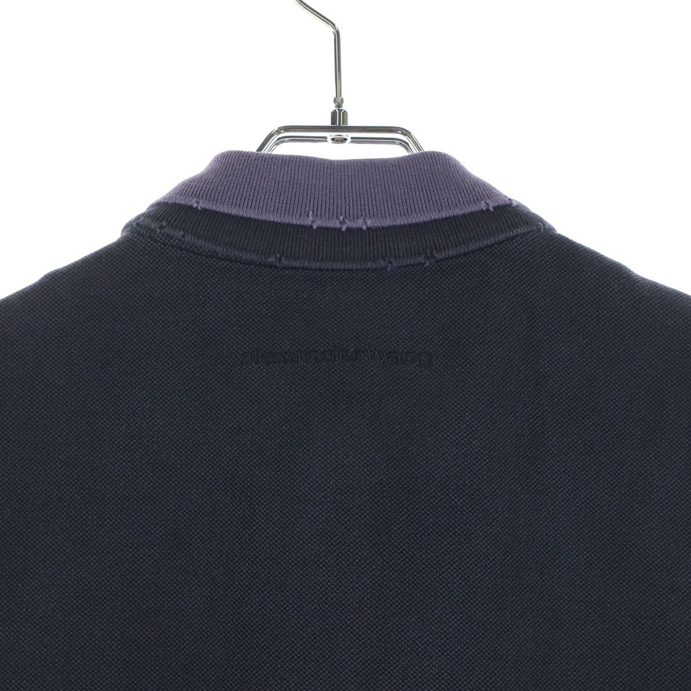 ALEXANDER WANG(アレキサンダーワン) レイヤードミニドレス ネイビー/パープル レディース