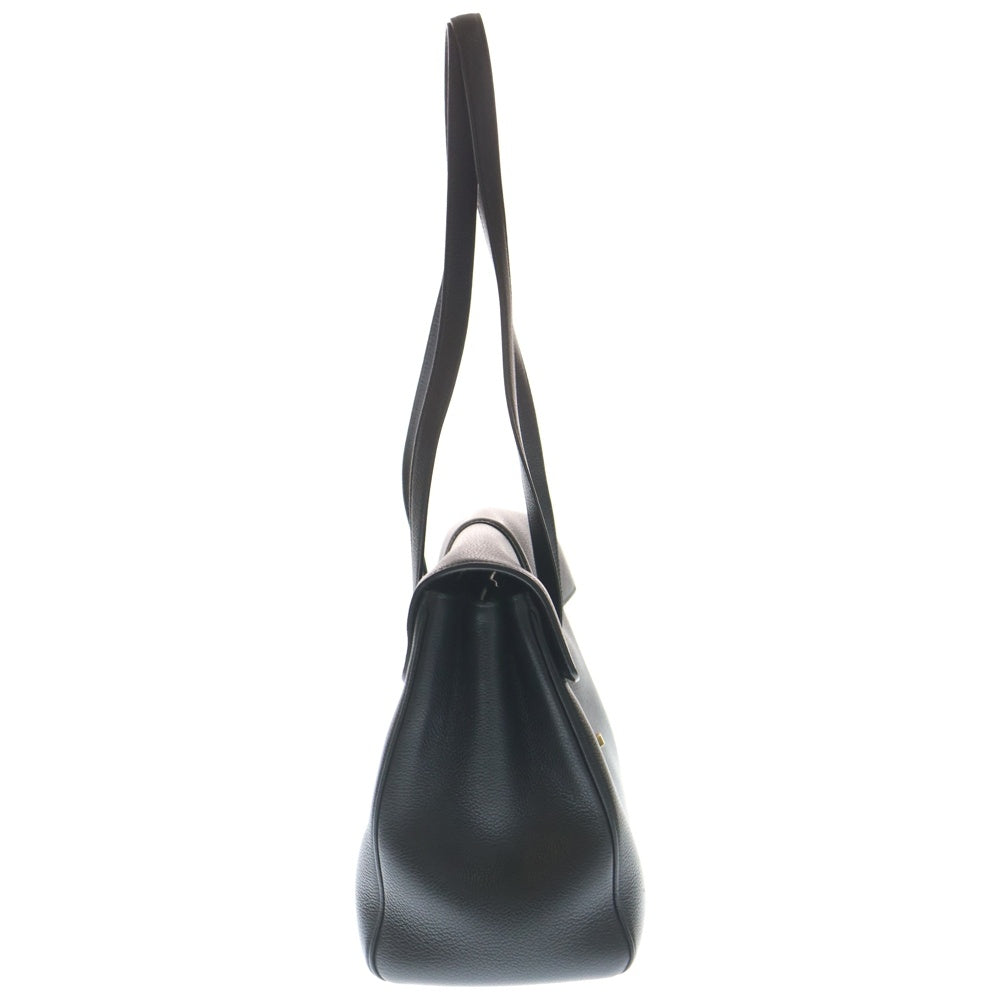 CELINE(セリーヌ) セーズ16 ミディアム ソフト ハンドバッグ トートバッグ ブラック レザー ゴールド金具 レディース