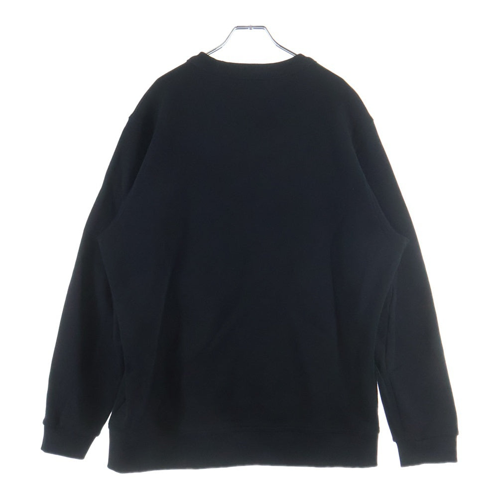 BURBERRY(バーバリー) MARTLEY ロゴプリント スウェット トレーナー ブラック 8017228
