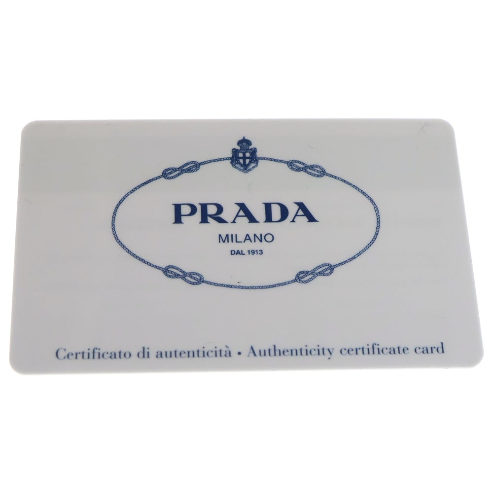 PRADA(プラダ) モノクローム チェーンショルダーバッグ マジェンタ サフィアーノ 1BD127 レディース