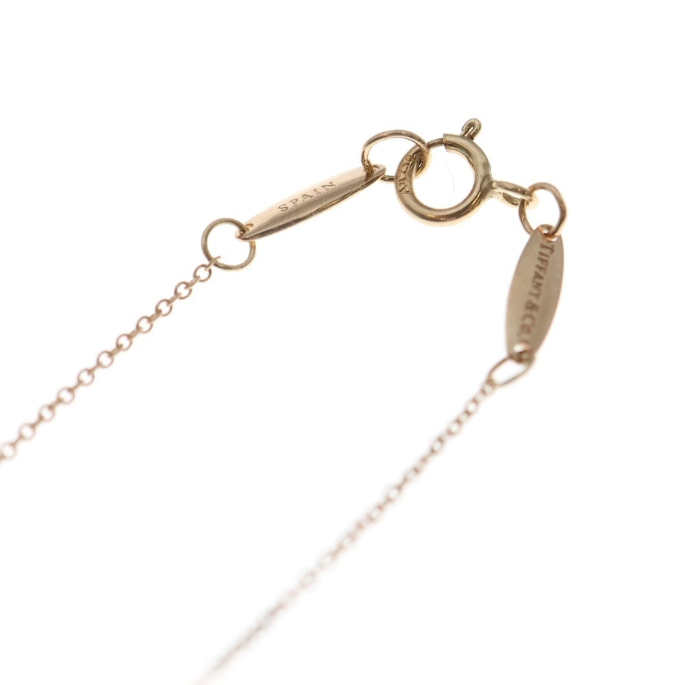 TIFFANY & Co.(ティファニー) エルサペレッティ オープンハート ミニ ネックレス ピンクゴールド Au750PG ジュエリー レディース
