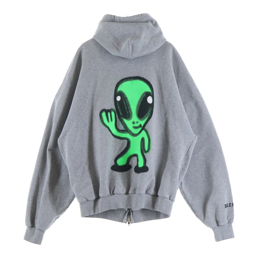 BALENCIAGA(バレンシアガ) 25SS エイリアンジップスウェットパーカー 826162 TSVF4