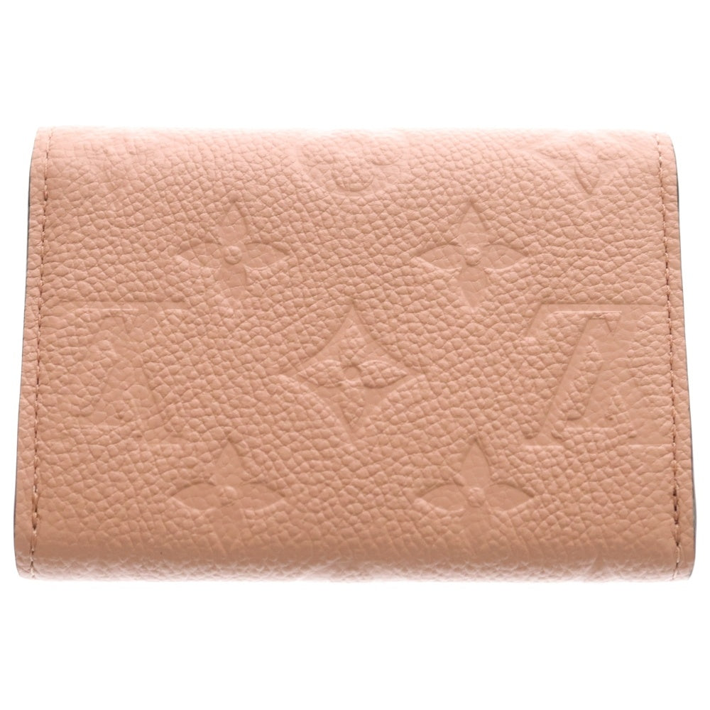 LOUIS VUITTON(ルイヴィトン) モノグラムアンプラント ポルトモネロザリ ローズプードル ミニウォレット 財布 ピンク M81520 レディース