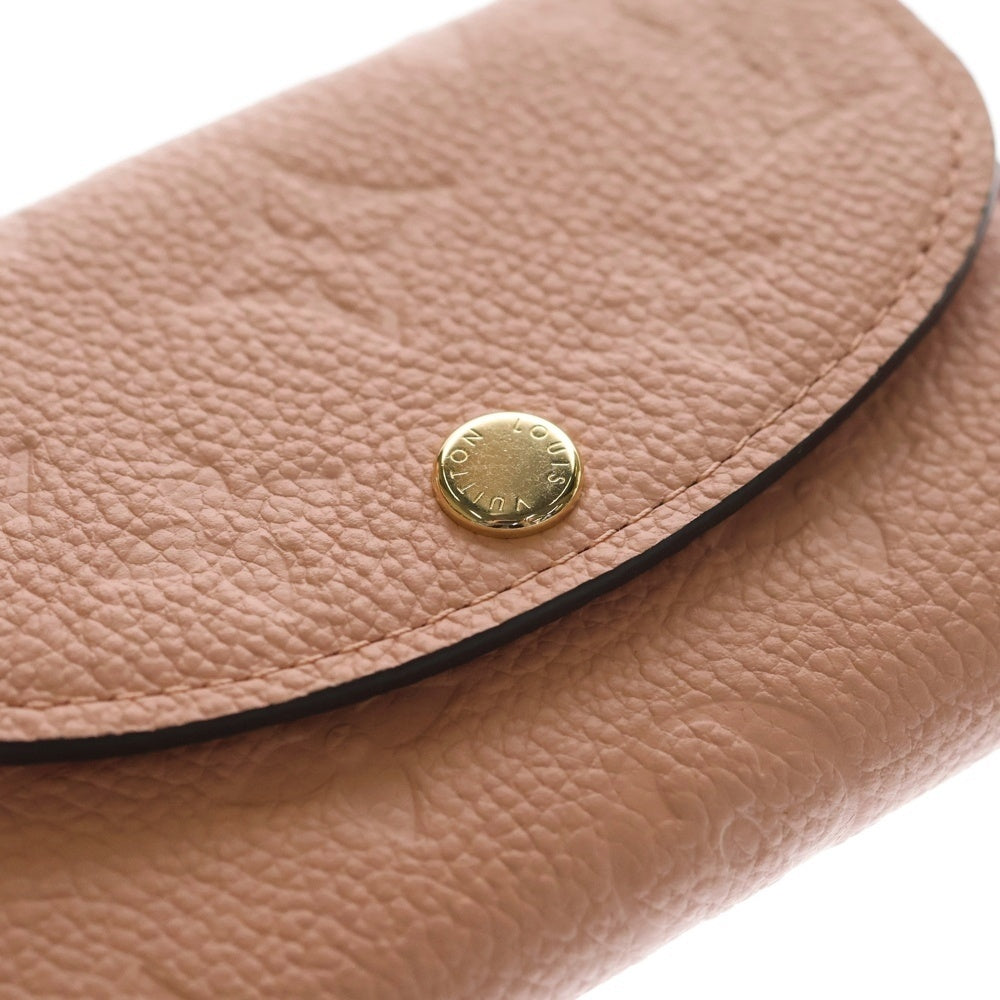 LOUIS VUITTON(ルイヴィトン) モノグラムアンプラント ポルトモネロザリ ローズプードル ミニウォレット 財布 ピンク M81520 レディース