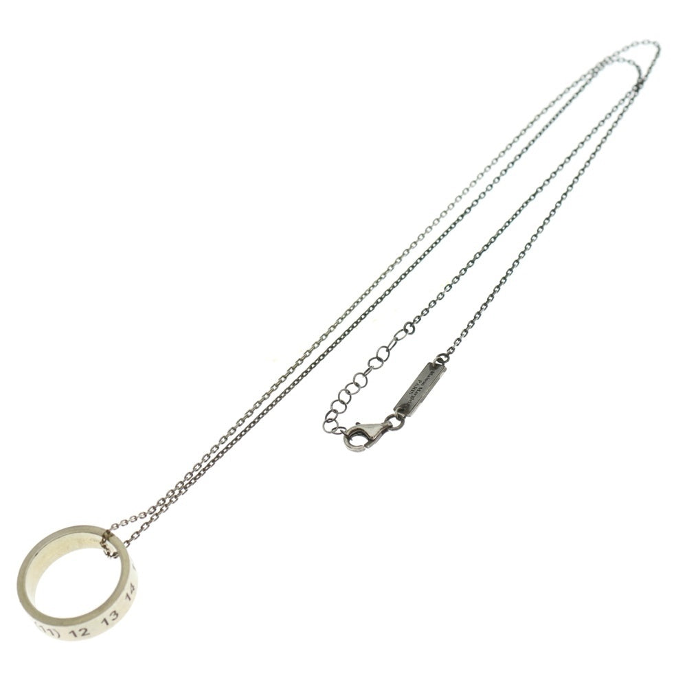 Maison Margiela(メゾンマルジェラ) 11リングネックレス ペンダント チェーン シルバー 925 SM1UU0016 レディース