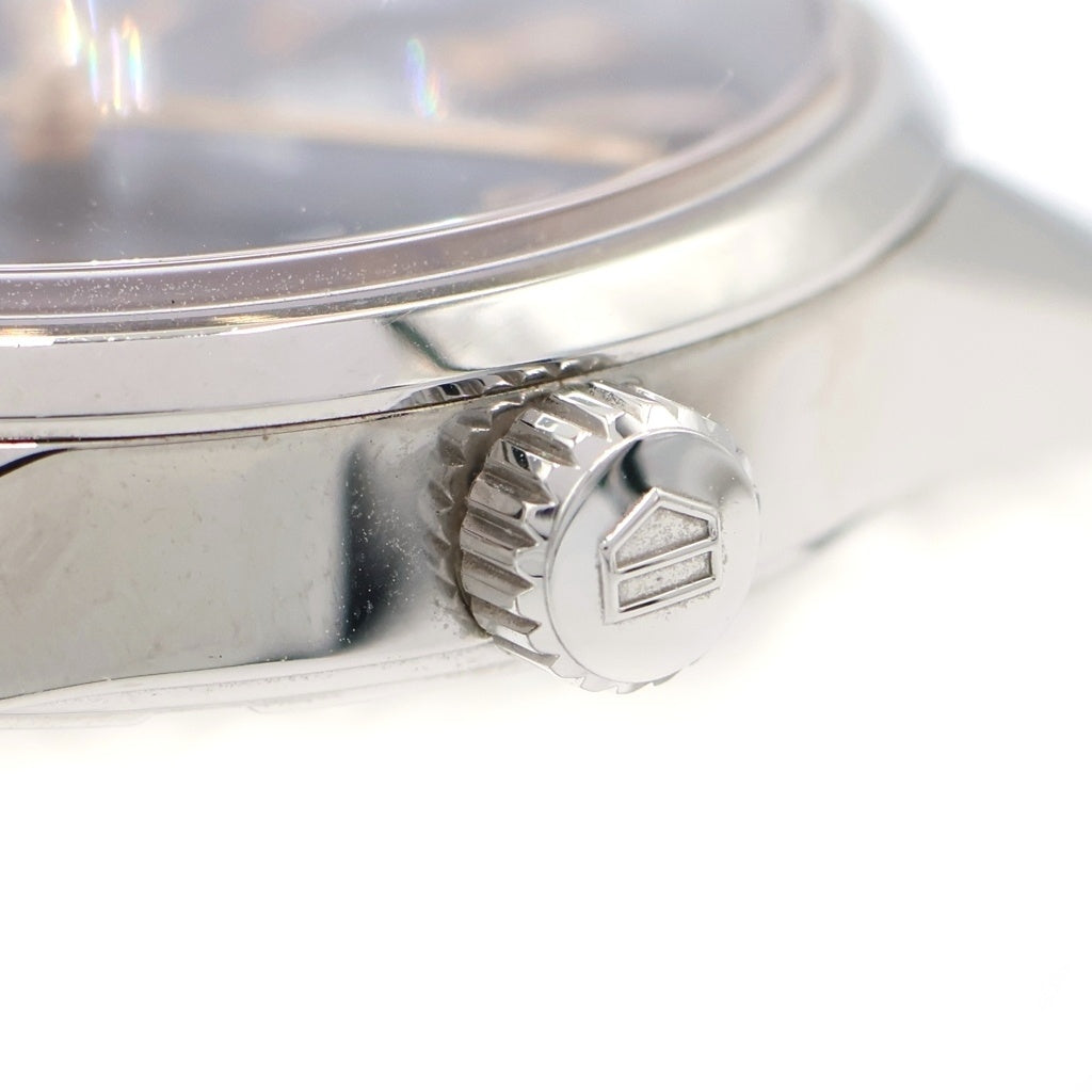 TAG HEUER(タグホイヤー) カレラ デイト 青文字盤 SS/QZ ステンレス クォーツ 電池式 腕時計 WAR1112