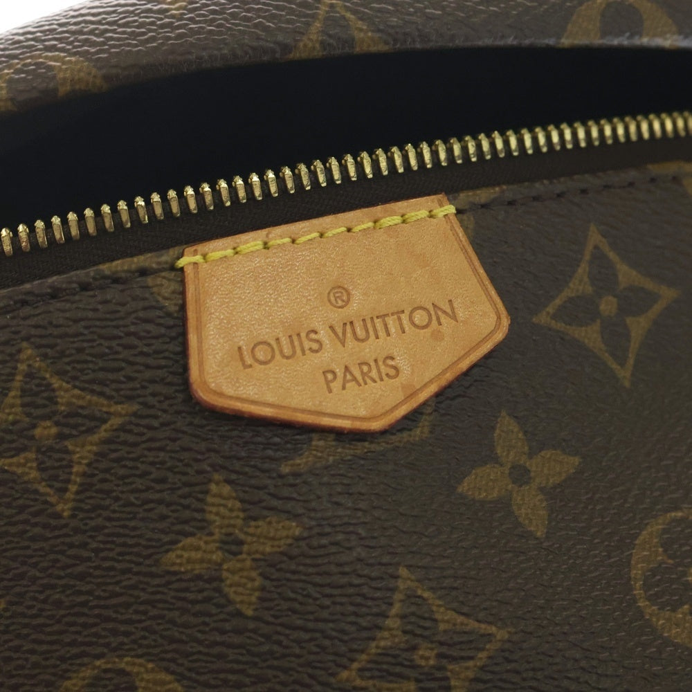 LOUIS VUITTON(ルイヴィトン) モノグラム バムバッグ ハンドバッグ ウエストバッグ ワンショルダーバッグ ボディバッグ ブラウン レザー×PVC M43644 ゴールド金具