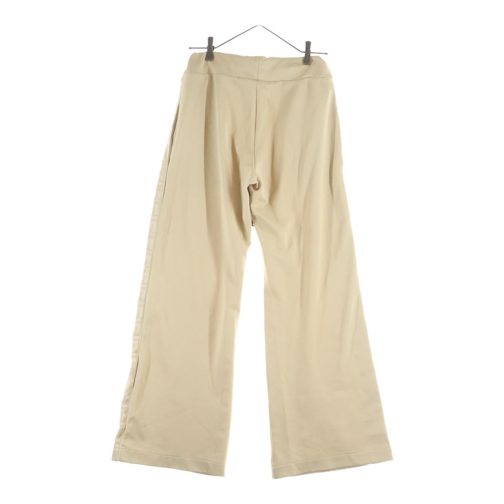 FENDI(フェンディ) ズッカ柄 サイドライン トラックパンツ ベージュ 12CPC-21-634 レディース