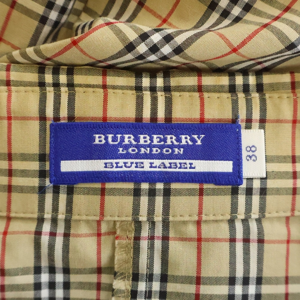 BURBERRY(バーバリー) ノバチェック 長袖シャツ FE526-100 ベージュ