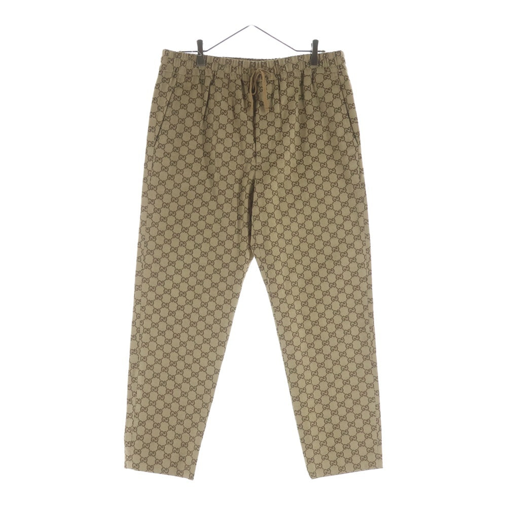 GUCCI(グッチ) GG総柄 コットンパンツ ベージュ 569769 レディース