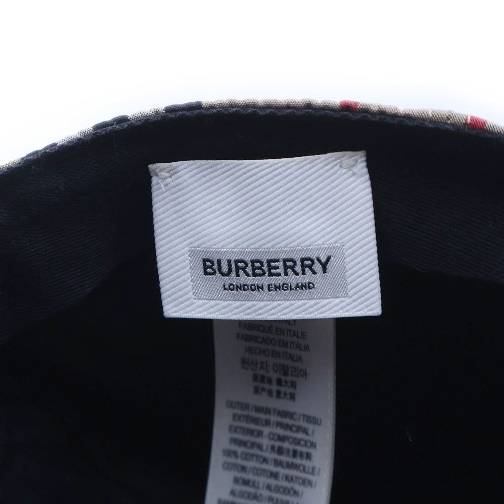 BURBERRY(バーバリー) ノバチェック ベースボールキャップ 8017283 ベージュ レディース