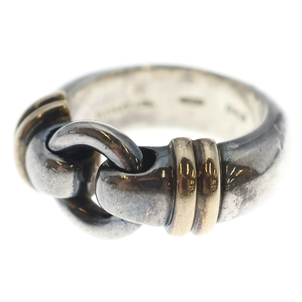 TIFFANY & Co.(ティファニー) ティファニー サークル コンビ リング 指輪 シルバー×ゴールド SV925/750YG