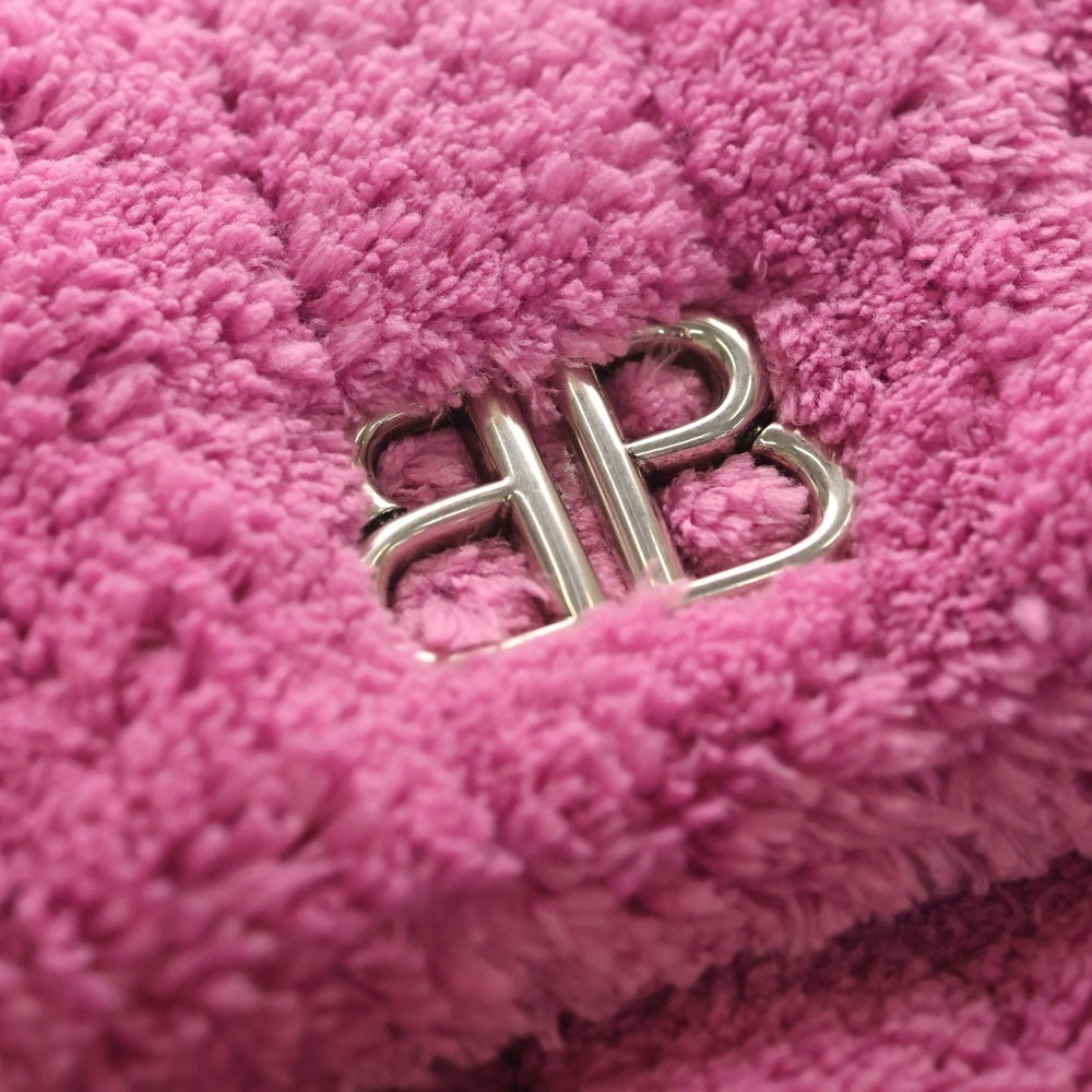 BALENCIAGA(バレンシアガ) モナコ チェーンショルダーバッグ ハンドバッグ ピンクパープル 781672 シルバー金具
