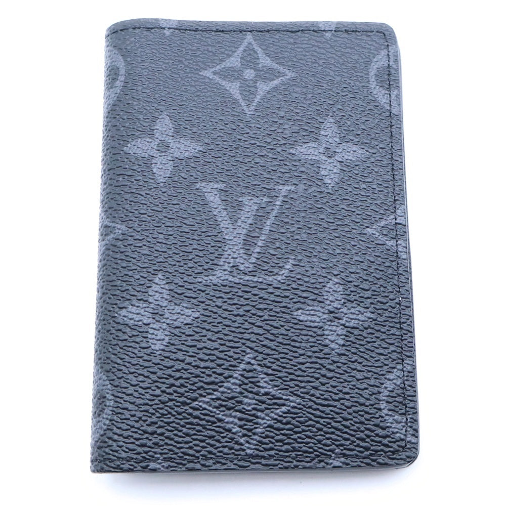 LOUIS VUITTON(ルイヴィトン) モノグラムエクリプス オーガナイザー ドゥ ポッシュ ミニ財布 カードケース 名刺入れ 小物入れ ブラック PVC M61696 レディース