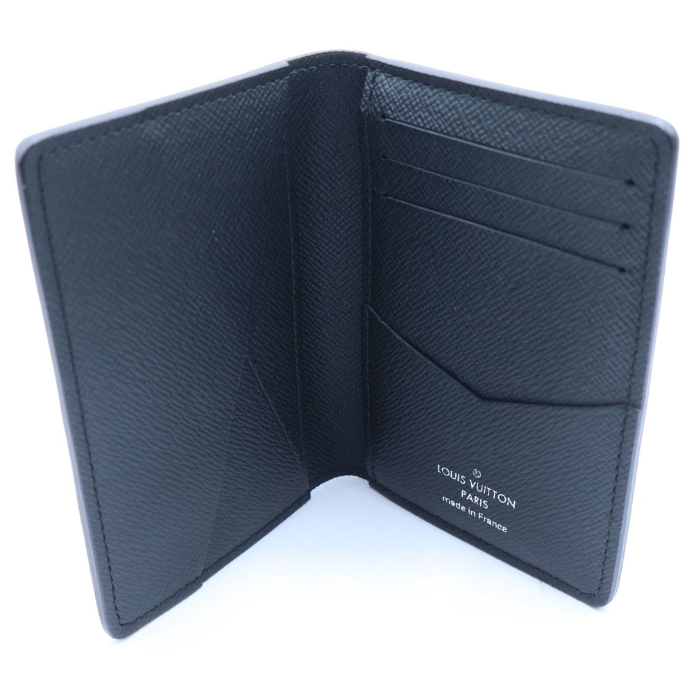 LOUIS VUITTON(ルイヴィトン) モノグラムエクリプス オーガナイザー ドゥ ポッシュ ミニ財布 カードケース 名刺入れ 小物入れ ブラック PVC M61696 レディース