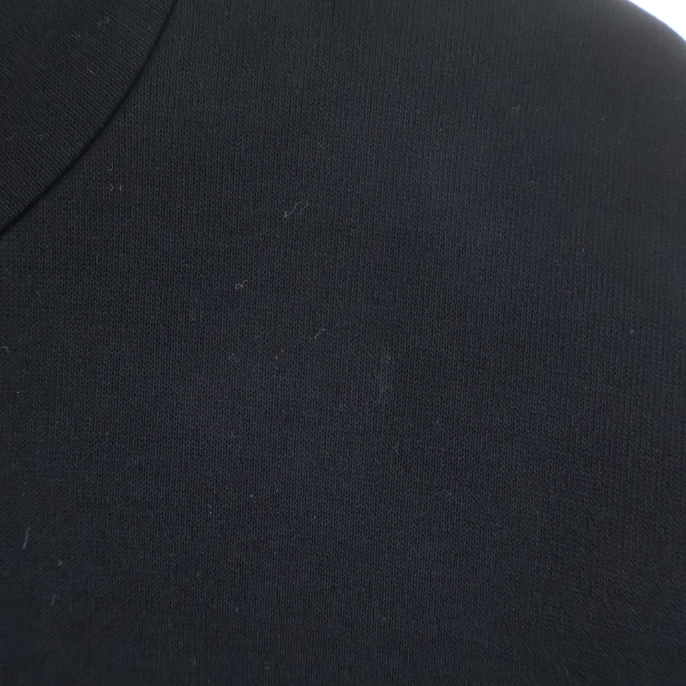 PRADA(プラダ) 22AW RE-NYLON トライアングルロゴ スウェットクルーネックカットソー ブラック UJL30A S222 110Q