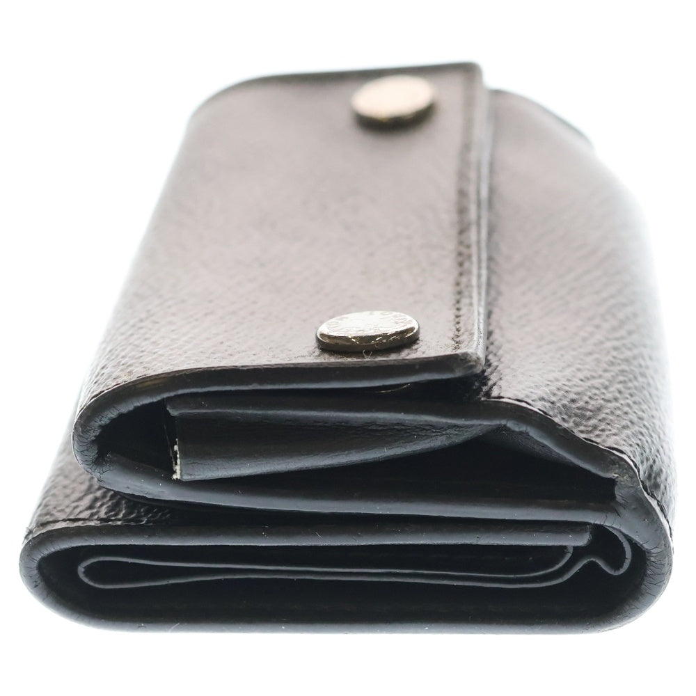 LOUIS VUITTON(ルイヴィトン) モノグラムエクリプス リバース ディスカバリー・コンパクトウォレット ミニ財布 ブラック PVC M45417 シルバー金具