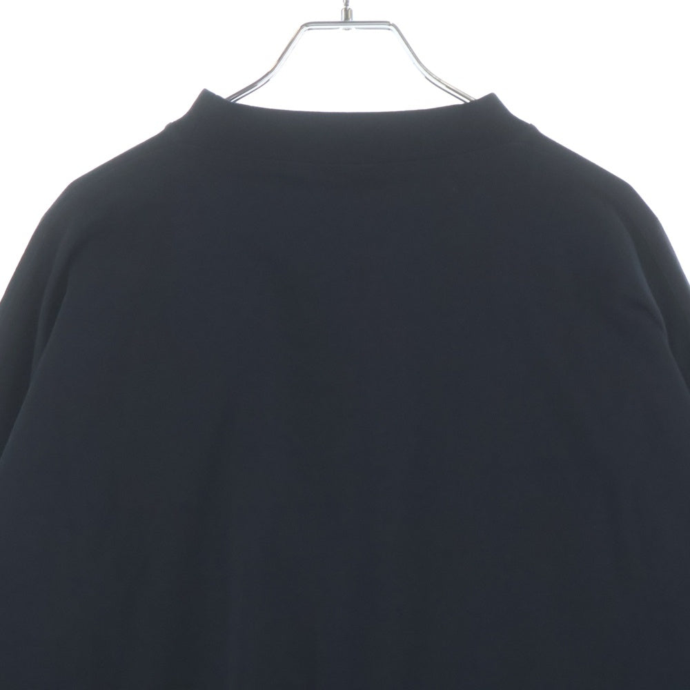 BALENCIAGA(バレンシアガ) 23SS TOKYO Logo L/S Tee フロントプリント オーバーサイズ 長袖Tシャツ ブラック 720250