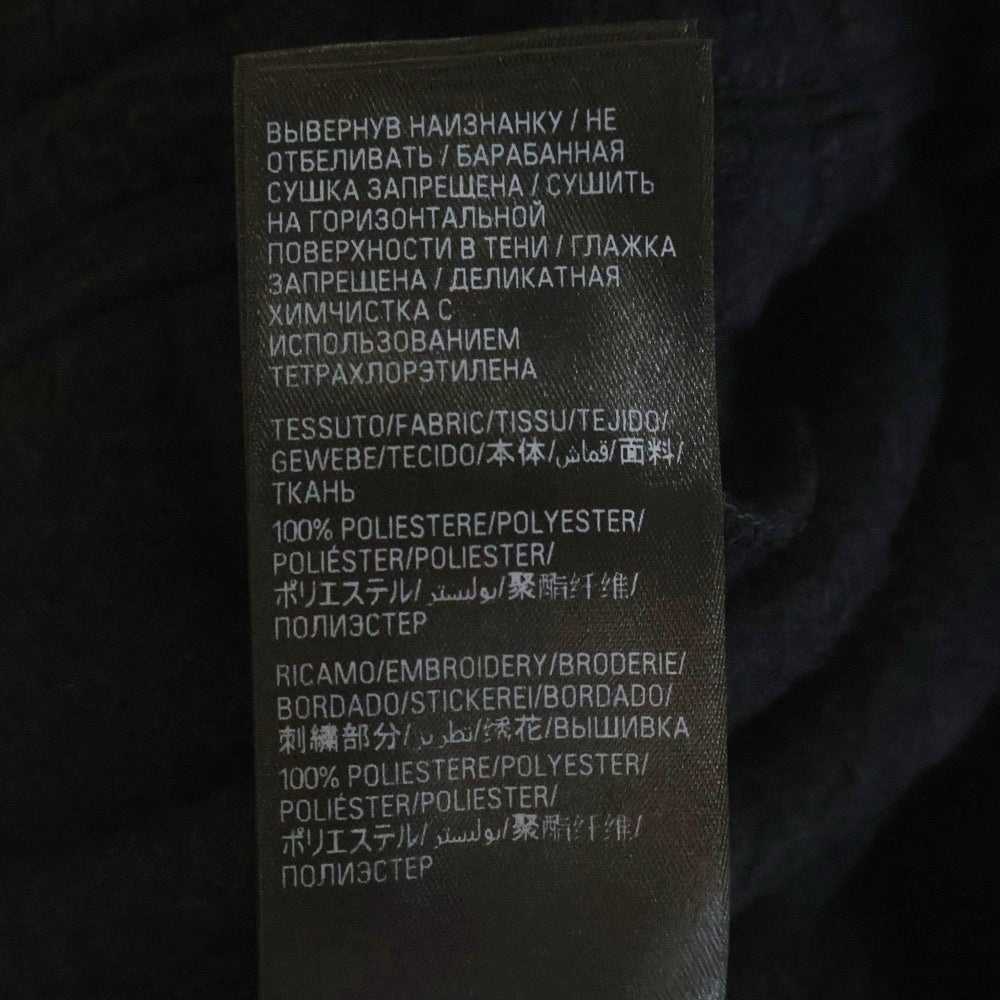 BALENCIAGA(バレンシアガ) Political Campaign Logo キャンペーンロゴ刺繍 フリースパンツ ブラック 744513