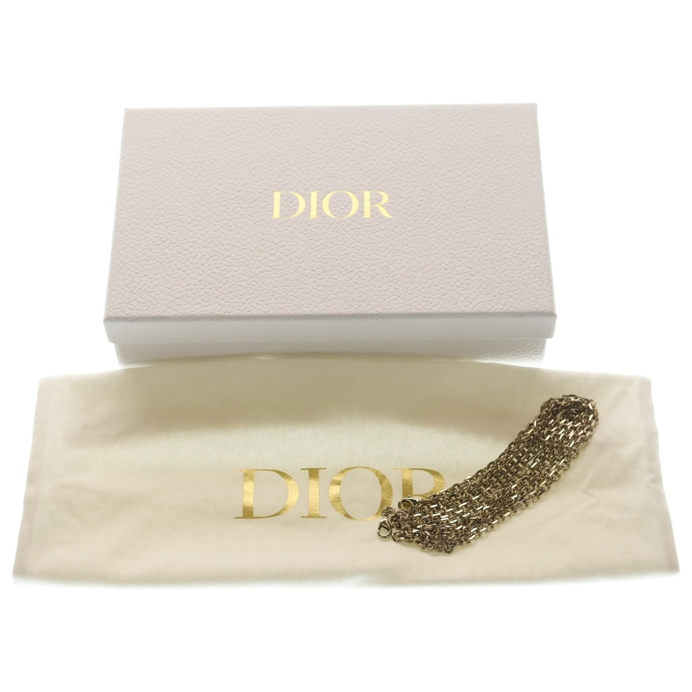 Christian Dior(クリスチャンディオール) フォンホルダー カナージュ ショルダーバッグ チェーンバッグ ミニバッグ ピンク ハート レザー ゴールド金具 レディース