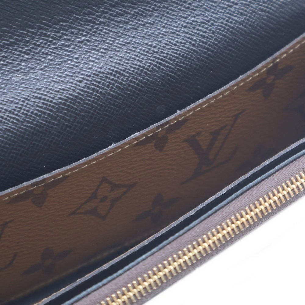 LOUIS VUITTON(ルイヴィトン) モノグラムリバース ポルトフォイユエミリー ロングウォレット カードケース 長財布 ブラウン PVCレザー M82157 ゴールド金具 レディース