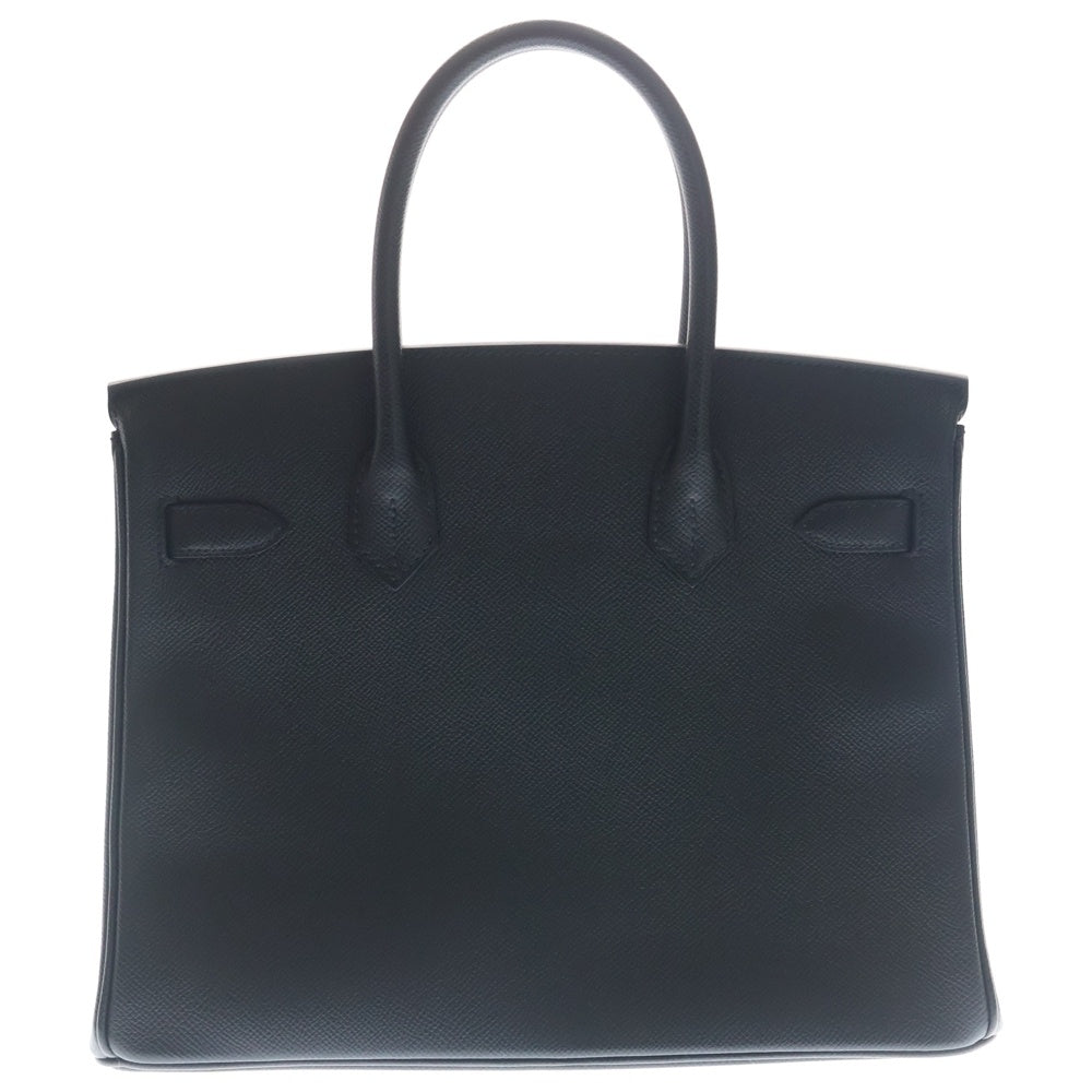 HERMES(エルメス) バーキン30 エプソンレザー ハンドバッグ ゴールド金具 ブラック W刻印 レディース