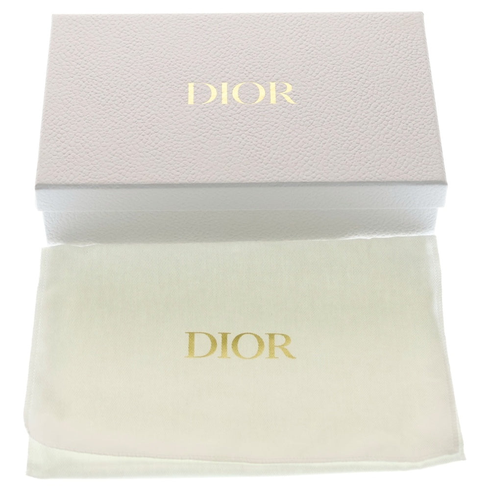 Christian Dior(クリスチャンディオール) フォンホルダー カナージュ ブラック パテントレザー レディース