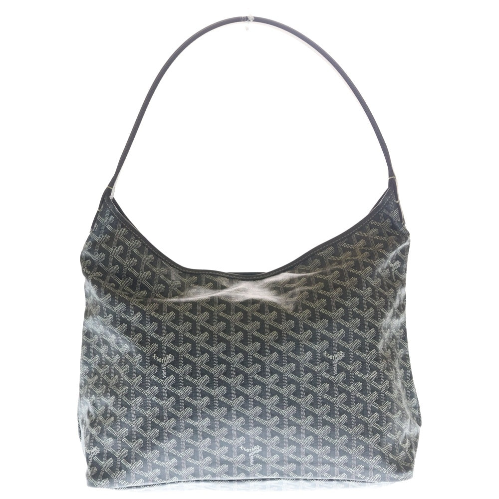 GOYARD(ゴヤール) ボエムPM ホーボー PVCコーティングキャンバス レザー ワンショルダーバッグ グレー レディース