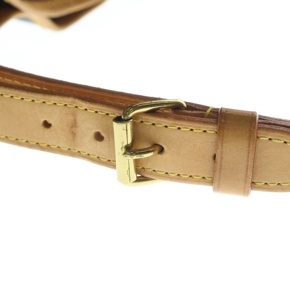 LOUIS VUITTON(ルイヴィトン) モノグラム ノエ ハンドバッグ ワンショルダーバッグ ブラウン レザー×PVC M42224 ゴールド金具 レディース