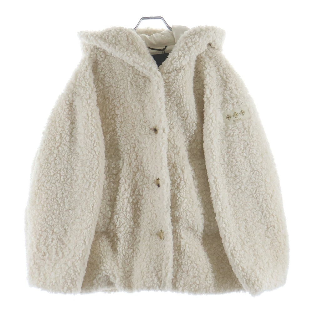 TATRAS(タトラス) PEDARA Boa Blouson Jacket ペダラ ボア ブルゾン 中綿 ジャケット ホワイト レディース LJXA0161030358
