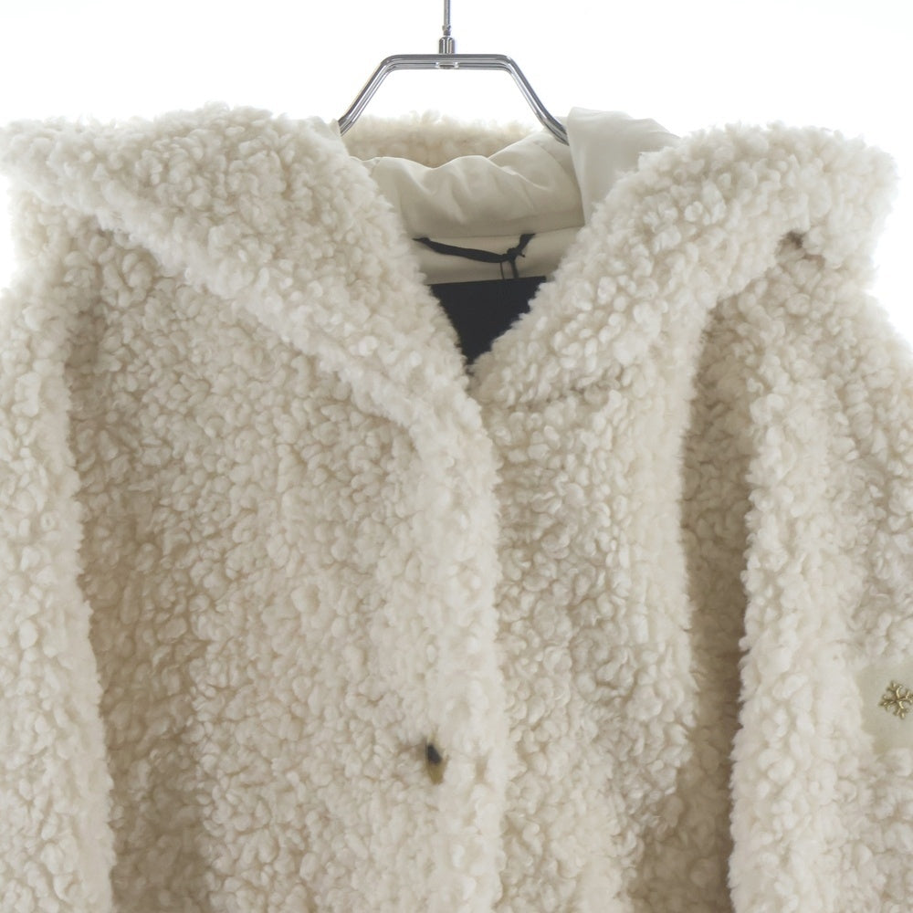 TATRAS(タトラス) PEDARA Boa Blouson Jacket ペダラ ボア ブルゾン 中綿 ジャケット ホワイト レディース LJXA0161030358