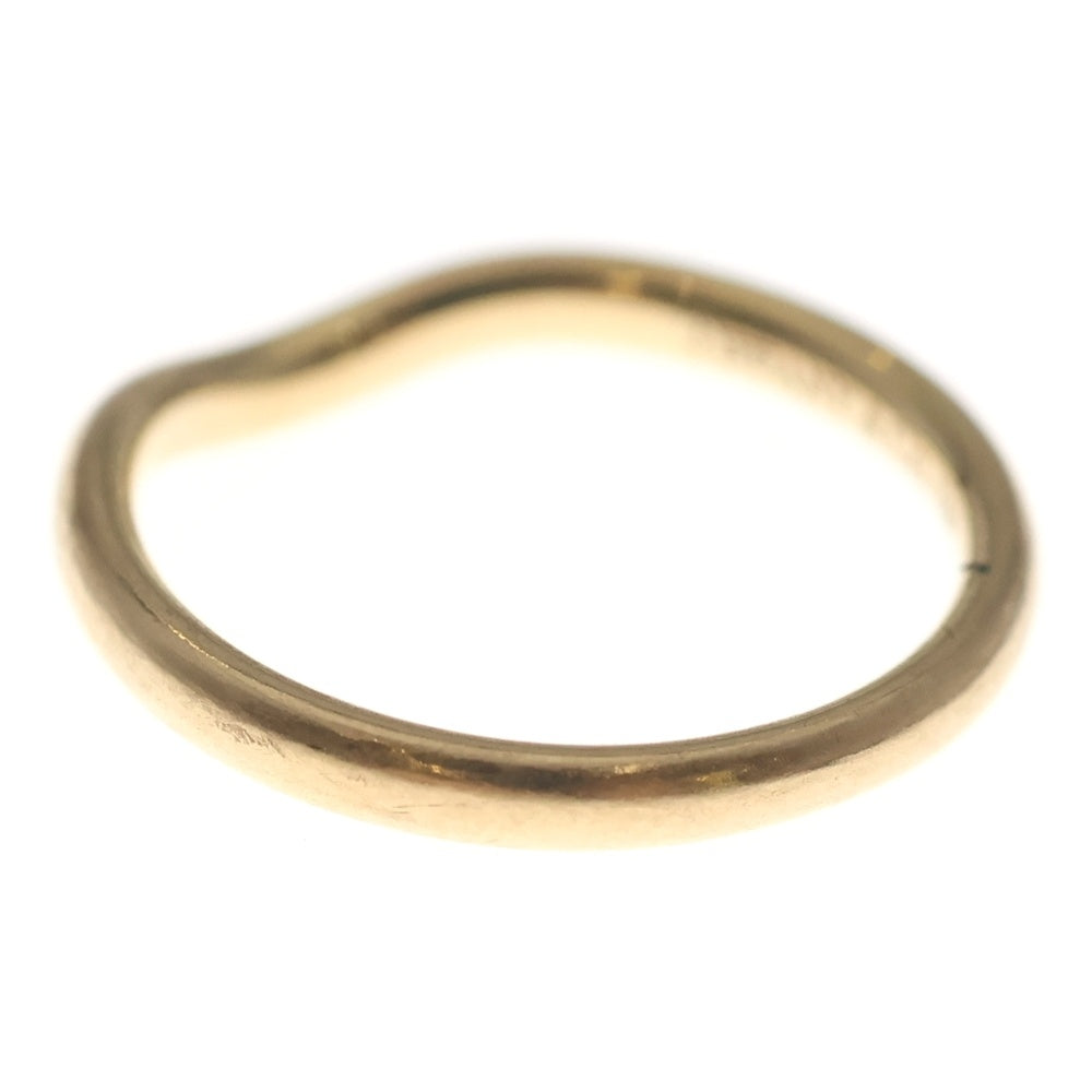 TIFFANY & Co.(ティファニー) エルサペレッティ カーブドバンド リング 3PD 750 K18 PG ピンクゴールド 指輪 レディース