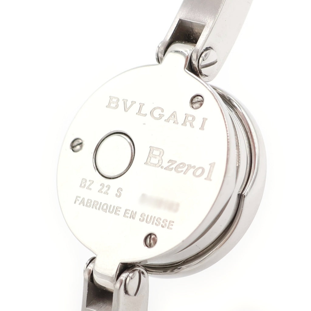 BVLGARI(ブルガリ) ビーゼロワン バングルウォッチ 黒文字盤 SS/QZ クォーツ 電池式 腕時計 BZ22S