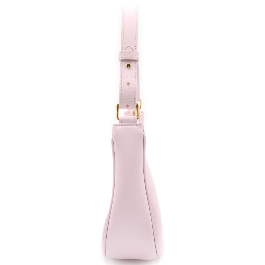 CELINE(セリーヌ) アヴァ ワンショルダーバッグ ハンドバッグ ライトピンク レザー ゴールド金具 レディース