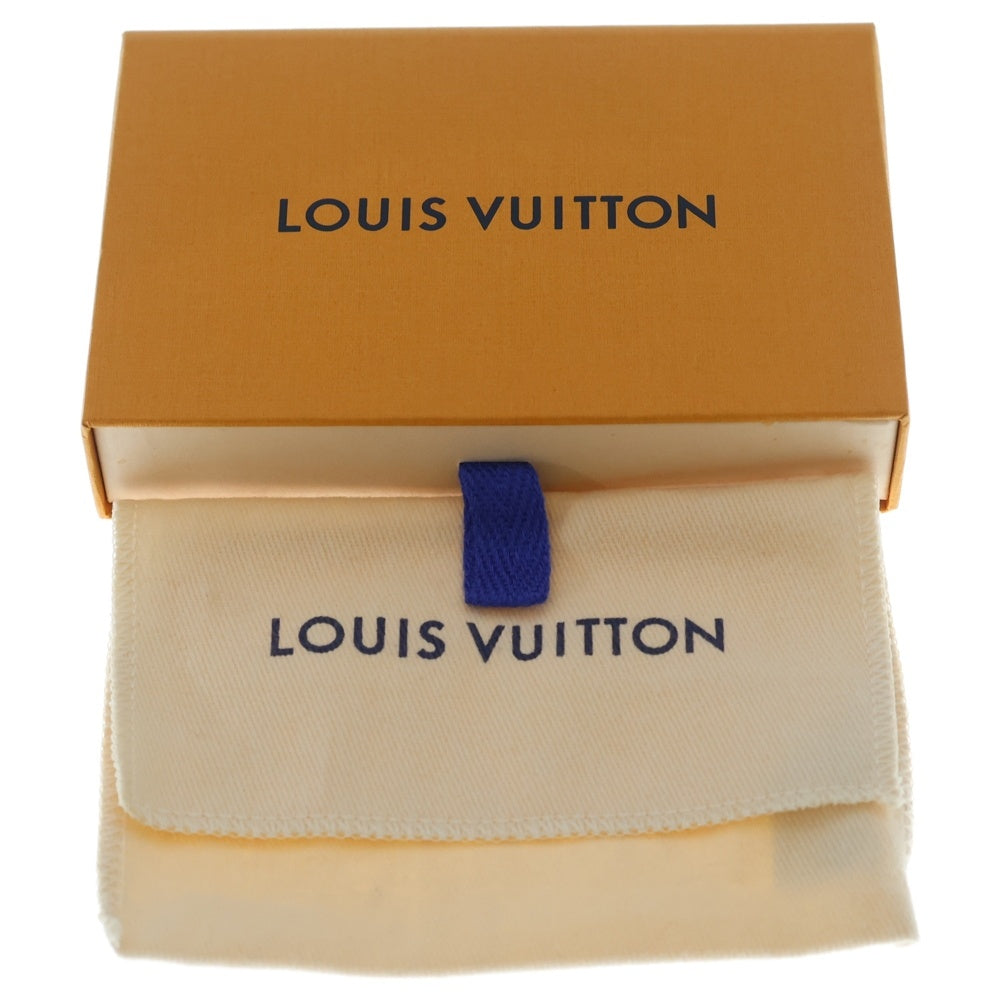 LOUIS VUITTON(ルイヴィトン) LVサークル キーホルダー バッグチャーム キーリング ブラック×シルバー M00741 レディース