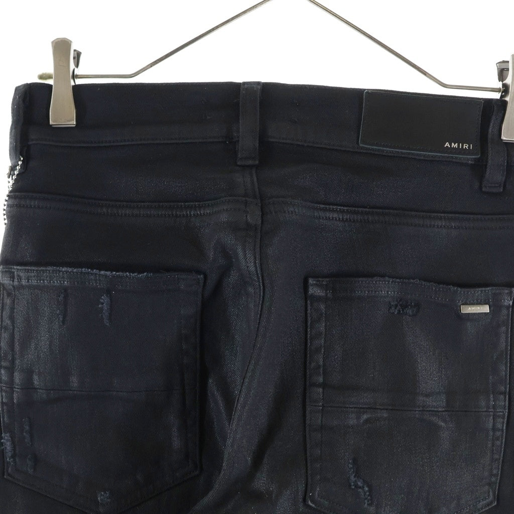AMIRI(アミリ) Coated MX1 ジーンズ ブラック #28 PF22MDS009