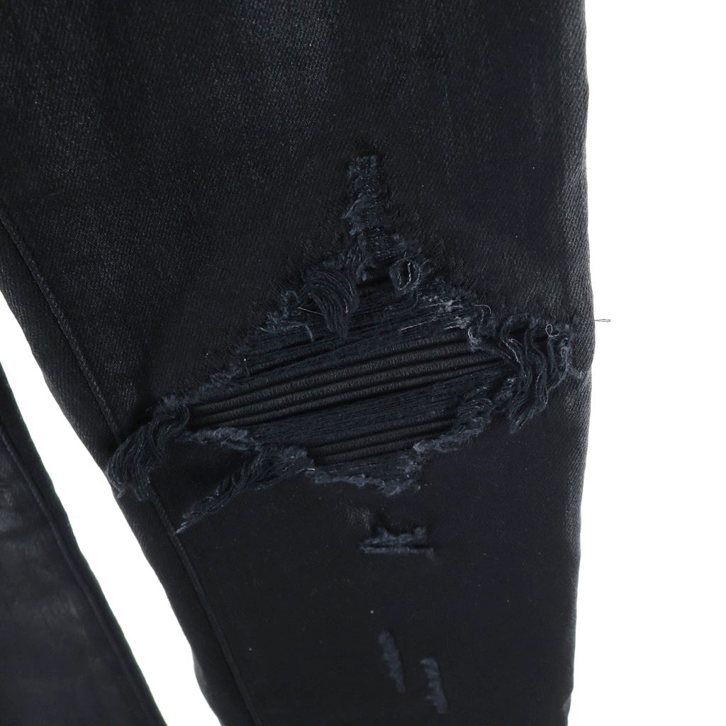 AMIRI(アミリ) Coated MX1 ジーンズ ブラック #28 PF22MDS009