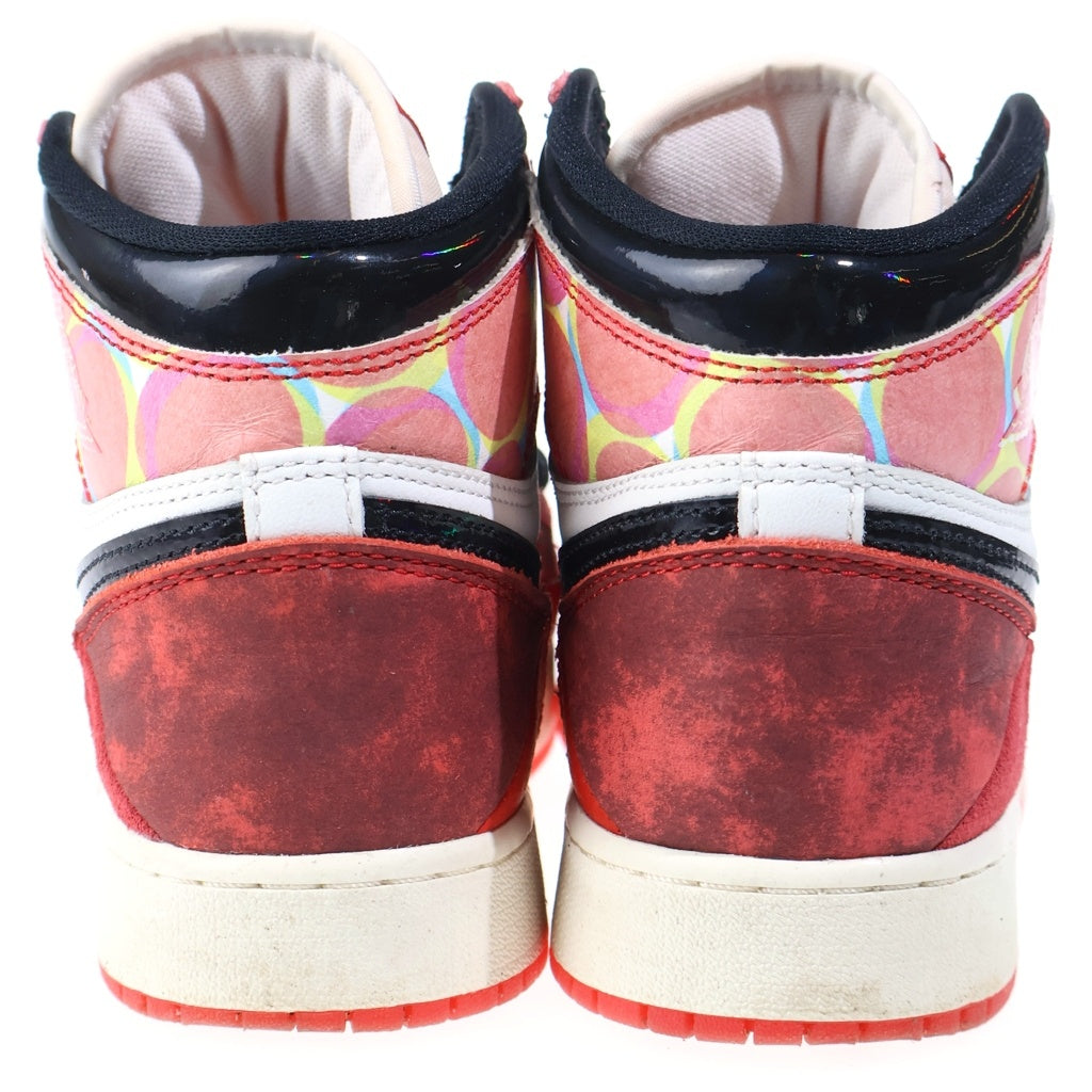 NIKE(ナイキ) GS AIR JORDAN 1 RETRO HIGH OG SP Next Chapter SPIDER VERSE DV1753 601 エア ジョーダン 1 ハイカットスニーカー #24 DV1753-601 レディース