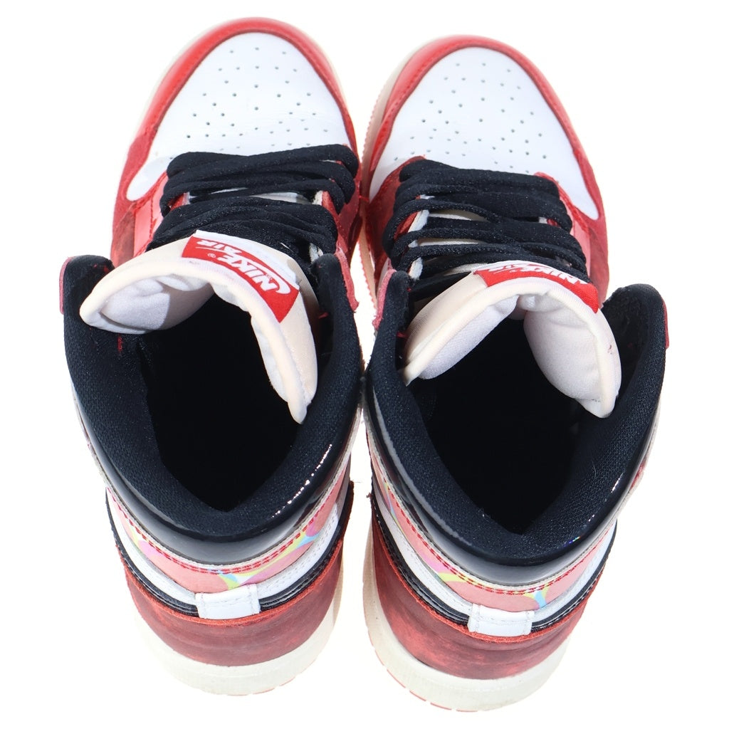 NIKE(ナイキ) GS AIR JORDAN 1 RETRO HIGH OG SP Next Chapter SPIDER VERSE DV1753 601 エア ジョーダン 1 ハイカットスニーカー #24 DV1753-601 レディース