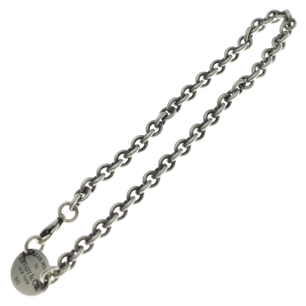 TIFFANY & Co.(ティファニー) リターン トゥ ティファニー オーバルタグ ネックレス Ag925 SV ペンダント レディース