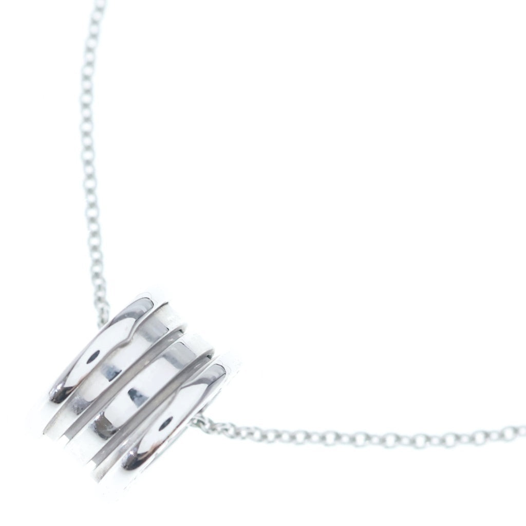BVLGARI(ブルガリ) ビーゼロワン ネックレス Au750 K18 WG ホワイトゴールド レディース