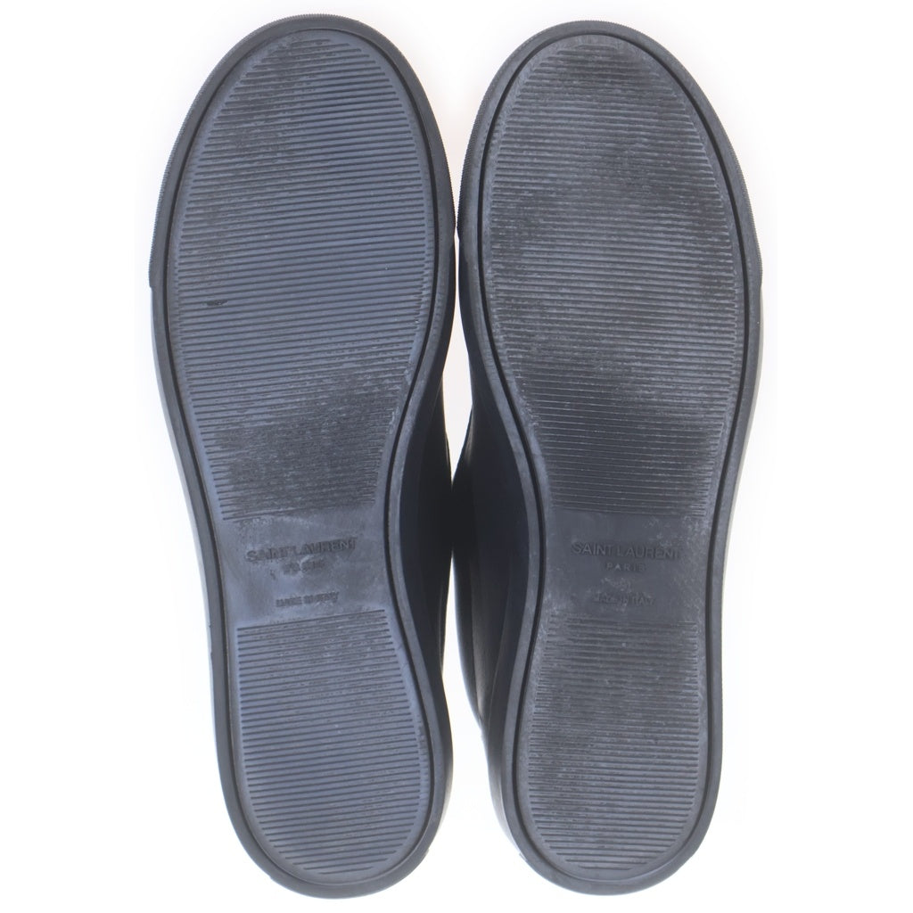 SAINT LAURENT PARIS(サンローランパリ) ローカットスニーカーシューズ ブラック #41 606833