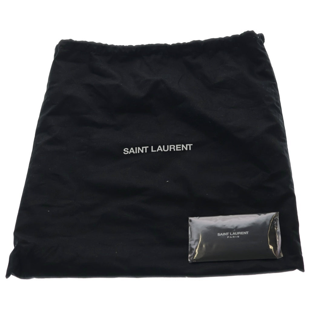 SAINT LAURENT PARIS(サンローランパリ) ル・サンカセット ショルダー バッグ ダークグリーン 657228 ゴールド金具 レディース